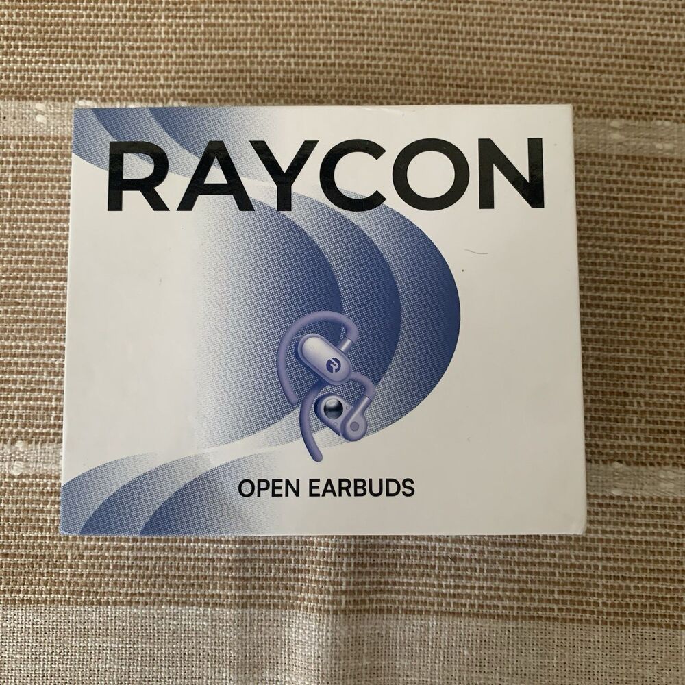 Raycon Open Earbuds Bluetooth Wireless Purple RBO725 In-Ear Headphones